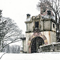 Vanderbilt Mansion during the Snow